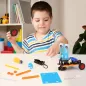 Kit STEM 5-en-1 pour Enfants : Robotique, Sciences, et Créativité ! Idée Cadeau Garçon 6-14 ans